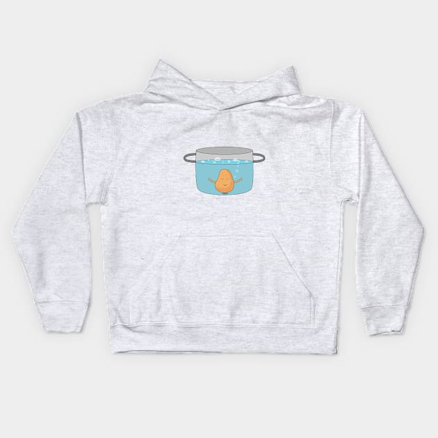 Underwater Potato Kids Hoodie by chyneyee